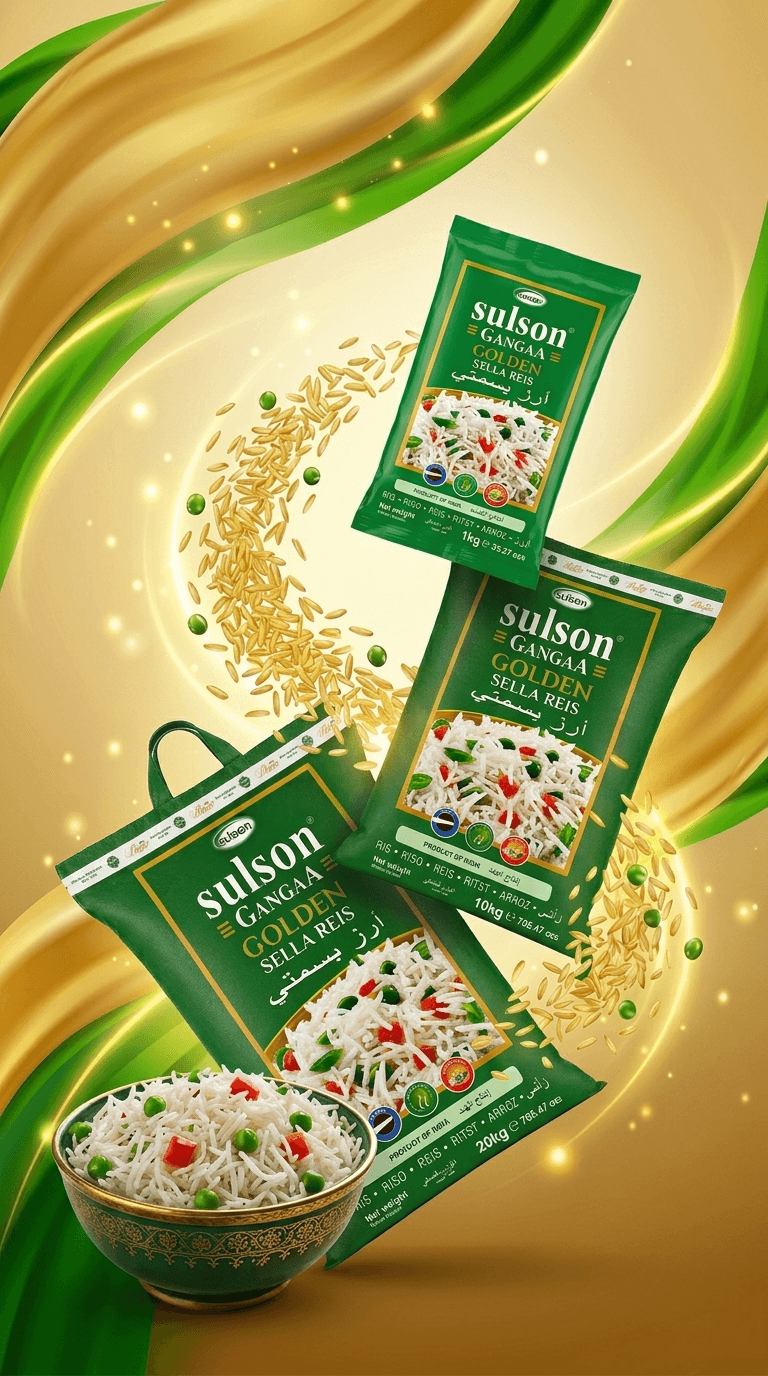 FINEST LONG GRAIN SELLA RICE FOR EVERY MEAL